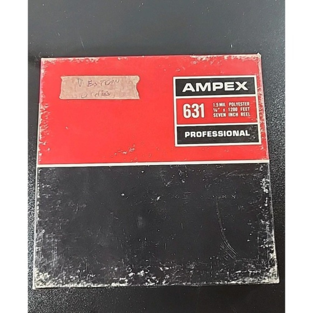 AMPEX 631 REEL TO‎ REEL TAPE